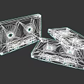 Vintage Retro Headphones Speakers With Classic Compact Cassette Tapes Design