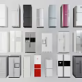 Assorted Refrigerators And Freezers In Different Colors Styles And Designs Showcase