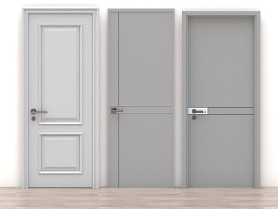 door wooden door bedroom door meeting room door glass door sliding door paint door security door office door 3d model