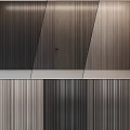 Modern Wooden Hinged Door With Sleek Wood Grain Texture For Interior Design