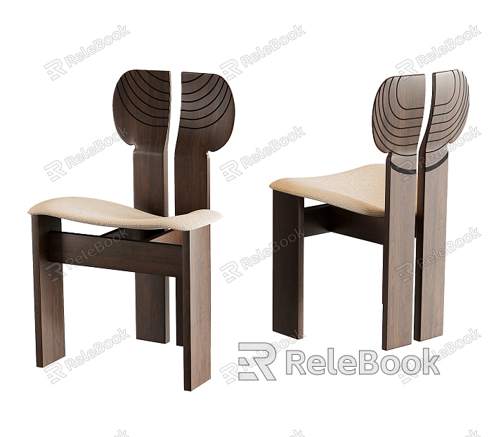 Modern single chair model