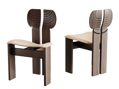 Modern single chair model