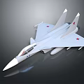 White Spacecraft Model With Red Star Emblem For Cosmos Exploration Missions