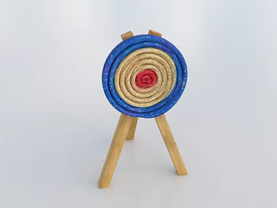 Target Arrow Target Target Range 3d model