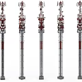 Industrial Equipment Metal Tower Structures With Multi Layer Design And Stable Base