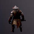 Horror hat monster horror 3d model