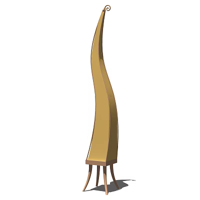 Light Luxury Floor Lamp 3d model