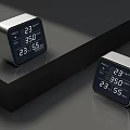 Modern Commercial Device For Digital Temperature Humidity Monitoring With Clear Screen