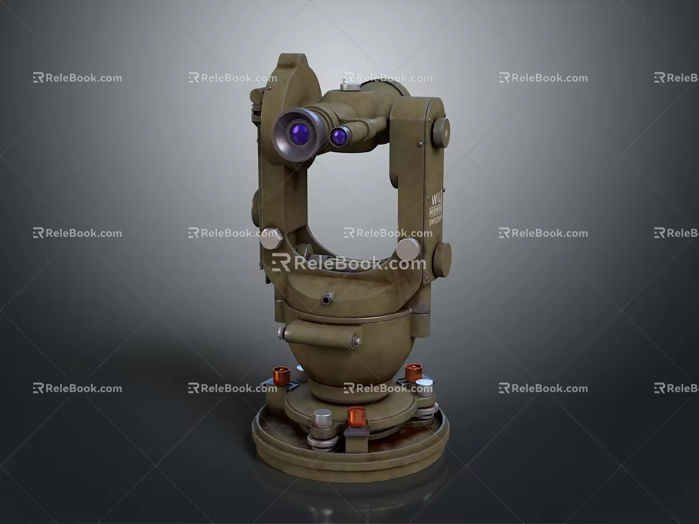 Infrared Steiner Laser Pistol Light Source Firearm Sight Firearm Device 3d model