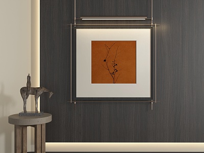 New Chinese Abstract Hanging Painting model