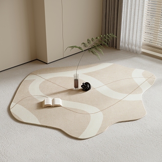 shaped carpet 3d model