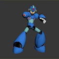 Robot Assistant Small Robot Butler Robot Butler Figure Game Figure 3d model