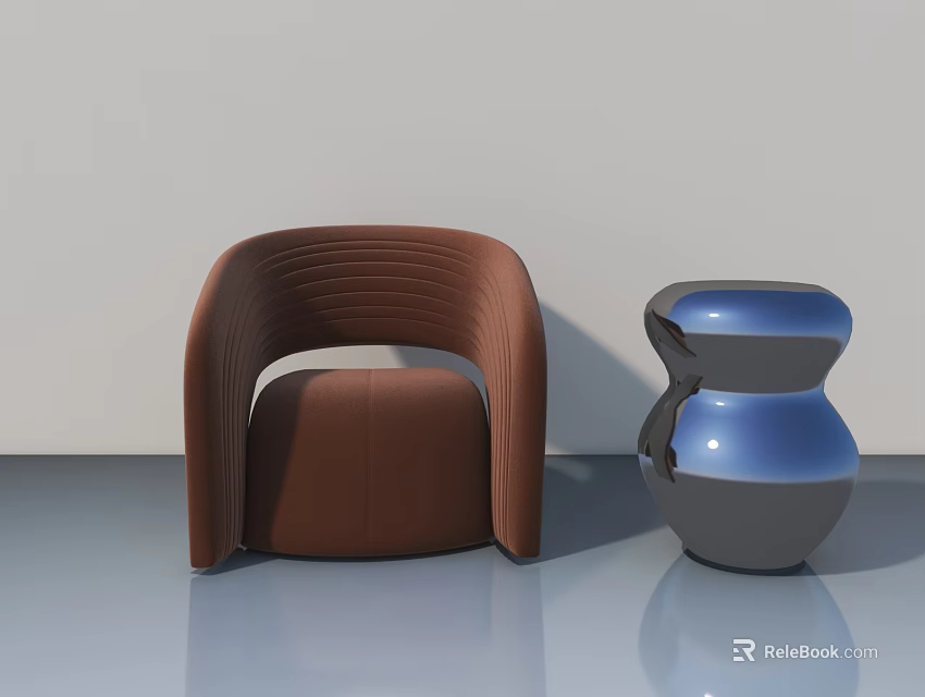 Modern Pet Cabinet With Stylish Design And Functional Storage Compartments 3d model