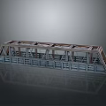 High Strength Metal Frame Equipment With Structural Cross Beams And Railings
