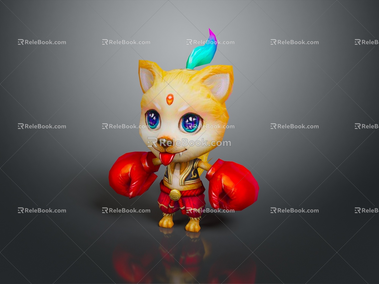 Fox Cartoon Fox Small Fox Cartoon Characters Cartoon Animals Cartoon Small Animals Game Characters 3d model