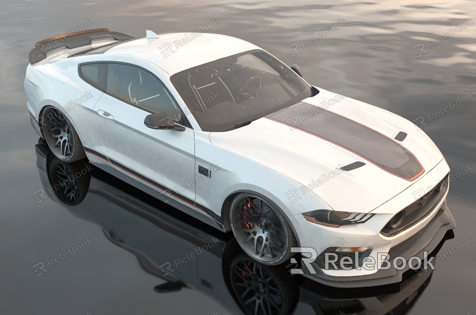 Hyundai Ford Mustang sports car model