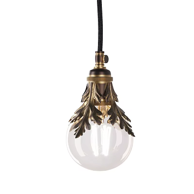 American chandelier classical chandelier bulb 3d model