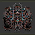 Mech Warrior Mech Soldier Machine Battlearm Mechanical Battlearm Machine Fighter Robot 3d model