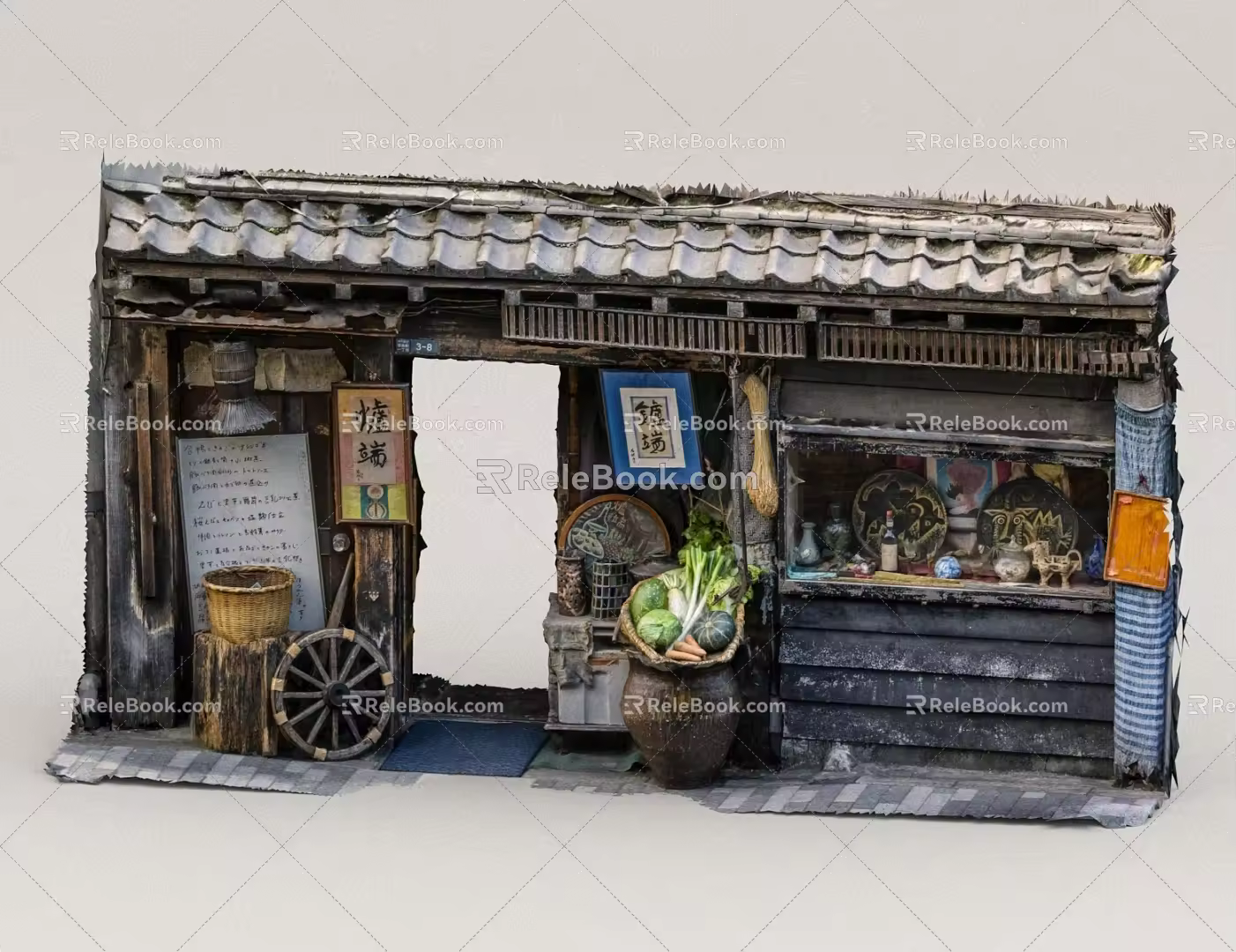 Scan Street View 3d model
