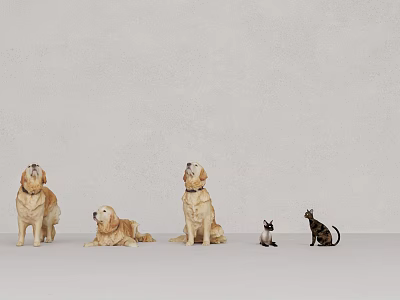 Diverse Reptile Species In Naturalistic Habitat With Basking Spots And Greenery 3d model