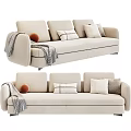 Modern Multiplayer Sofa Multiplayer Sofa 3d model