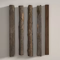 Natural Stone Wood Logs With Varied Textures And Rustic Patterns 3d model