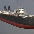 FIDE MARIASTE II Ship With Black Red Hull White Superstructure And Twin Smokestacks