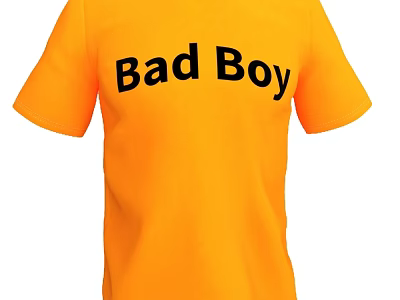 Short-sleeved T-shirt 3d model
