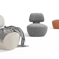 Silent Wind Single Sofa 3d model