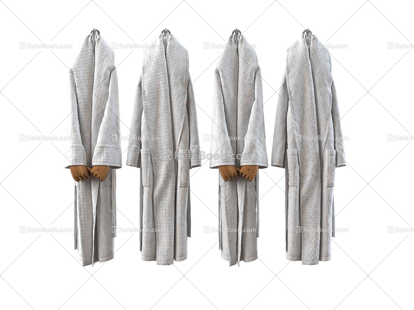 Bathrobe Towel 3d model