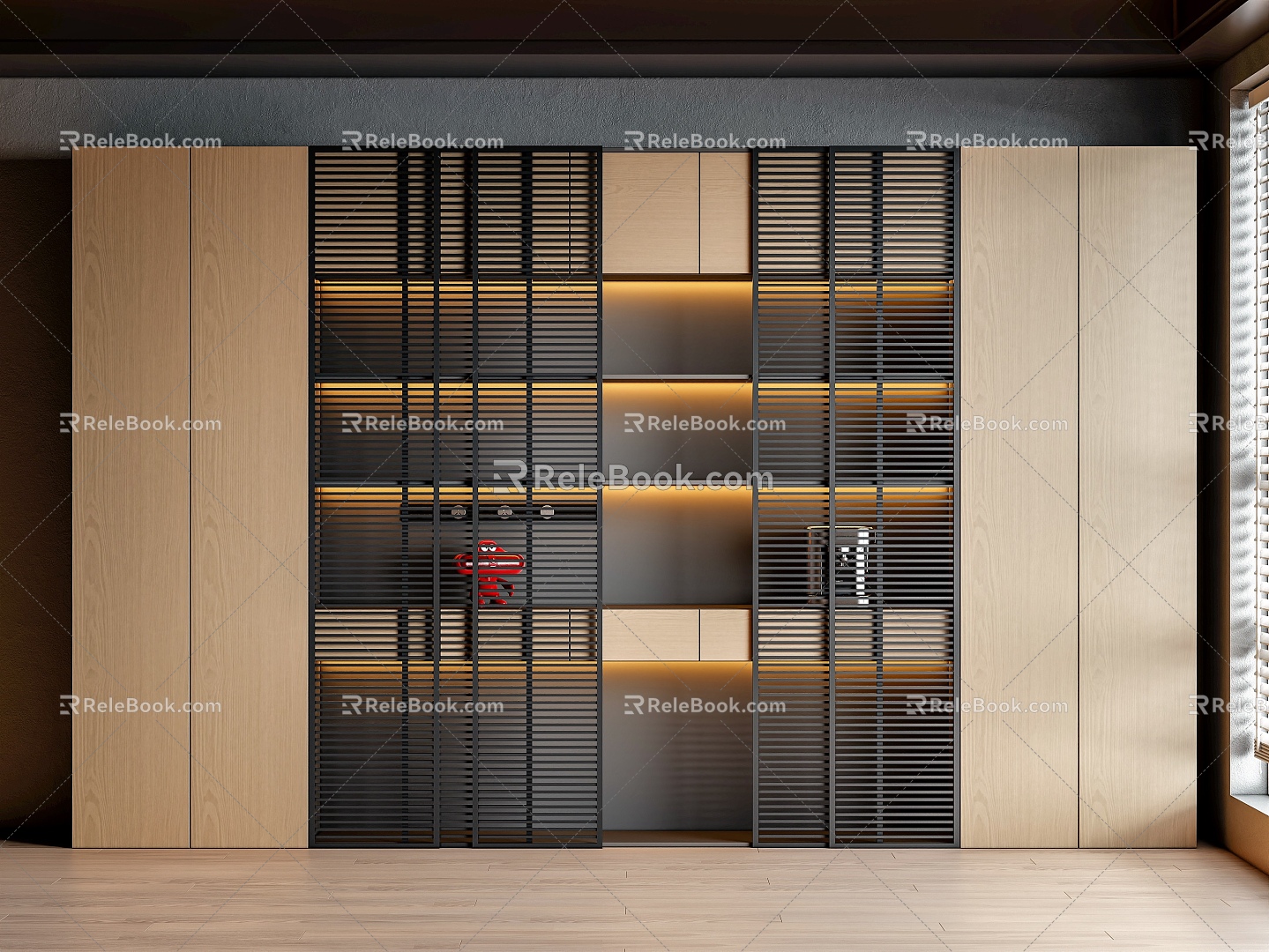 Bookcase 3d model