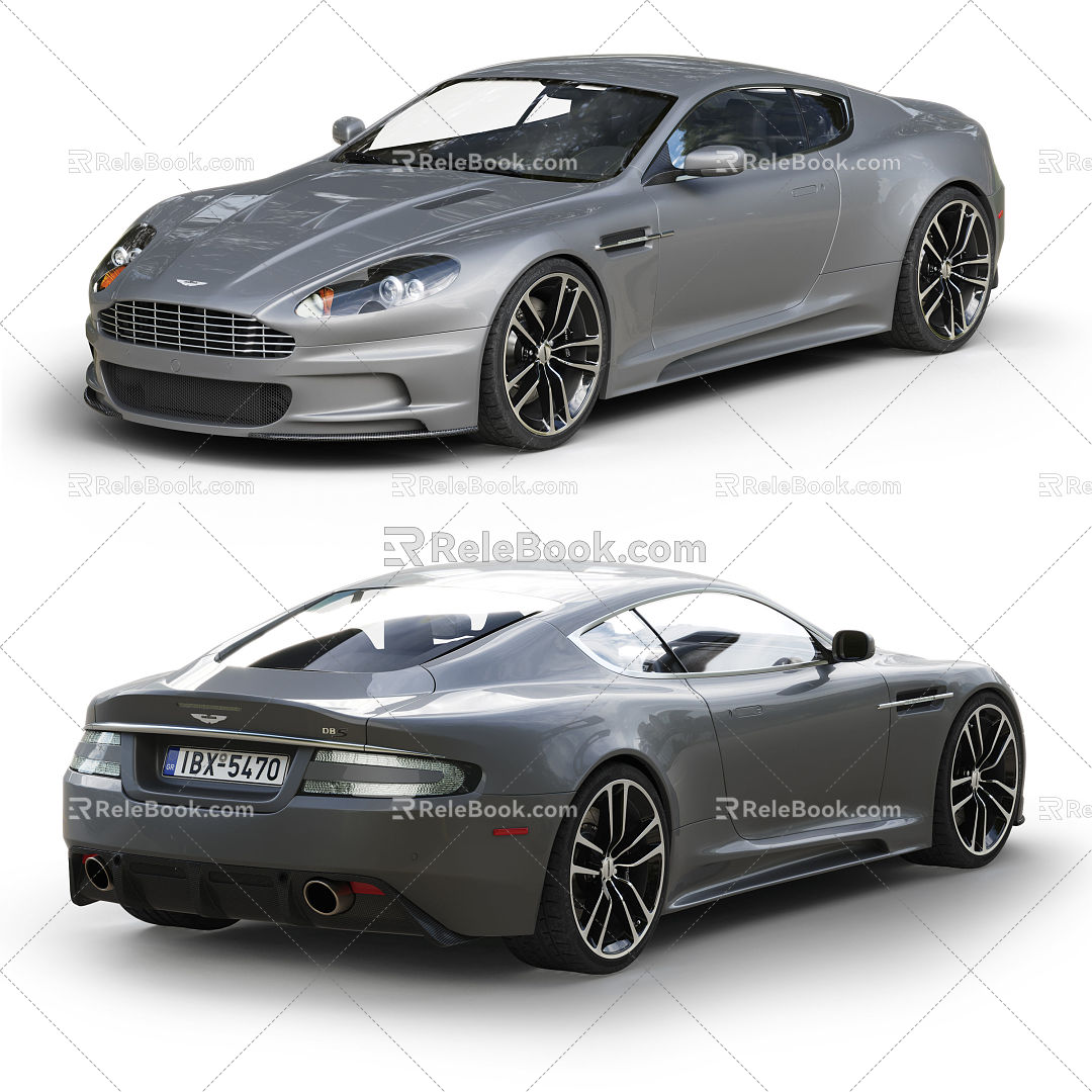 Aston Martin Cars Hyundai Cars 3d model