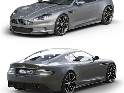 Aston Martin Cars Hyundai Cars 3d model