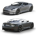 Aston Martin Cars Hyundai Cars 3d model