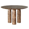 Modern Other Ilario Restaurant Room Table Dark 3d model