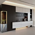 Modern Minimalist Sideboard 3d model