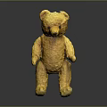 Kids Bedroom Furniture With Yellow Teddy Bear Decoration