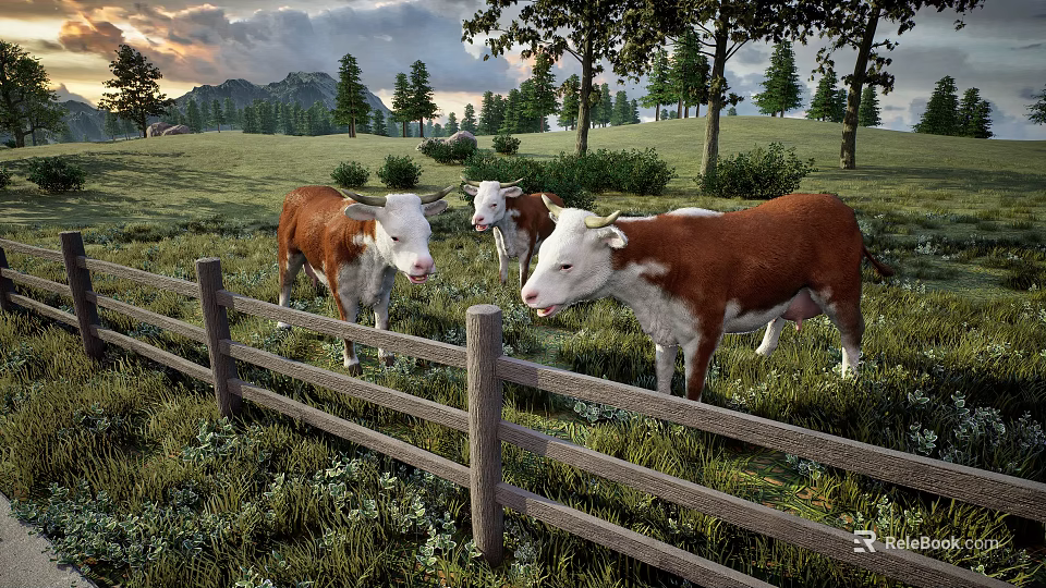 Reptile Lizard Crawling On Rocky Surface In Natural Outdoor Environment 3d model 