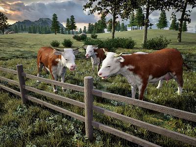 Reptile Lizard Crawling On Rocky Surface In Natural Outdoor Environment 3d model