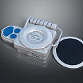 detector mine detector metal detector sci-fi detector futuristic detector concept detector 3d model