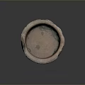 Traditional Clay Pot Sculpture With Vintage Design And Textured Surface Details