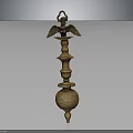 Vintage Metal Eagle Design Clothing Accessory In Antique Bronze Fashion Ornament