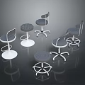 Modern Office Chairs In Various Styles With Swivel Bases And Padded Seats