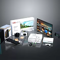 Various Electronic Devices Including LED LCD TV Computer Camera And Gaming Accessories