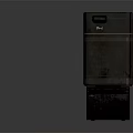 Modern Black Audio Speaker With Sleek Design And High Quality Sound