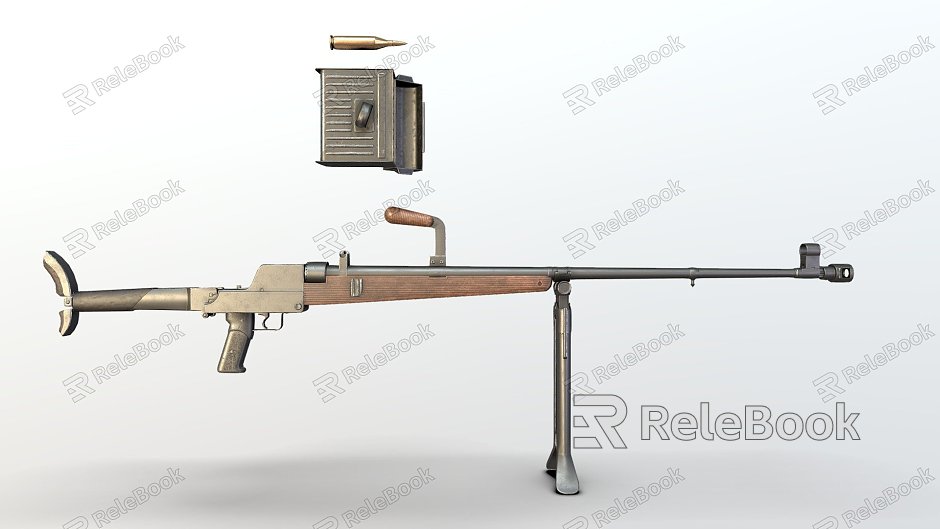 Anti-tank rifle model