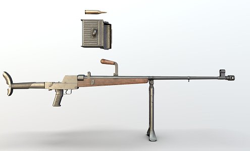 Anti-tank rifle 3d model