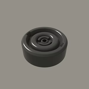 modern mechanical parts 3d model