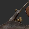 Adjustable Carpentry Hardware Tool With Wooden Handle And Metal Blade For Woodworking Projects