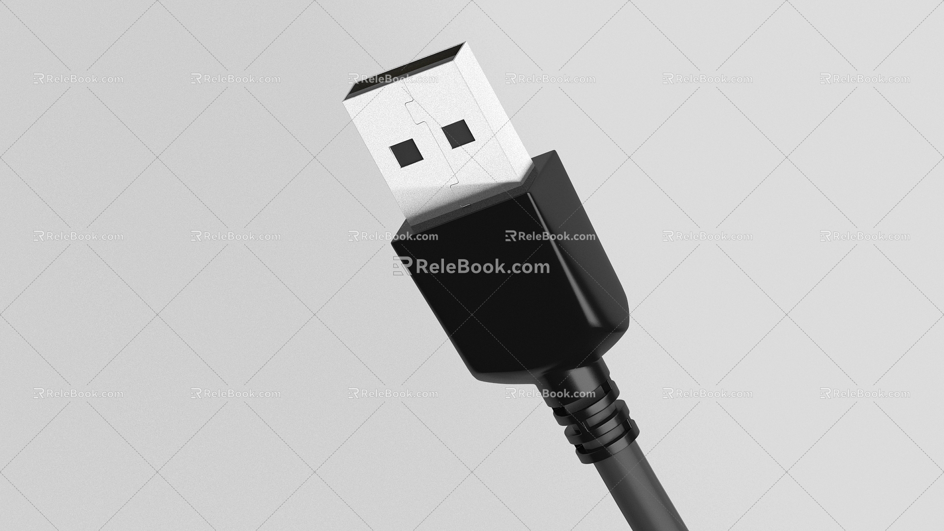 Charger Line Render Charger Head USB Android Charger Apple Charger 3d model